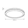Lampa sufitowa EKO LIGHT Vera EKP0472 Biały Zasilanie Sieciowe