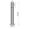 Lampa ogrodowa ELIGHT Vertical ML0301 Wysokość [mm] 785