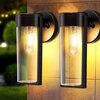 Kinkiet zewnętrzny solarny ELIGHT Vivi EKO0725 Czarny Rodzaj zabudowy Na elewacji