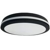 Plafon sufitowy MILAGRO Marlon EKP0476 Czarny