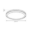 Lampa sufitowa EKO LIGHT Vera EKP0471 Czarny Zasilanie Sieciowe