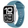 Pasek CRONG Liquid do Apple Watch (38/40/41/42mm) Niebieski Materiał Silikon