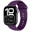 Pasek CRONG Liquid do Apple Watch (44/45/46/49mm) Śliwkowy
