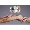 Smartring MAXCOM mRing MR100 63mm Srebrny Materiał wykonania pierścienia Stal nierdzewna