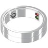 Smartring MAXCOM mRing MR100 57mm Srebrny Waga pierścienia [g] 2.2