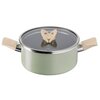 Garnek z pokrywką TEFAL BLOSSOM Mint G1744424 20 cm + Garnek z pokrywką TEFAL BLOSSOM Mint G1747024 24 cm + Garnek z pokrywką TEFAL BLOSSOM Mint G1744624 24 cm + Rondel z pokrywką TEFAL BLOSSOM Mint G1742324 18 cm Przeznaczenie Kuchnie ceramiczne