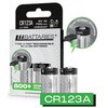 Akumulatorki CR123A 750 mAh LIIBATTARIES LIB510811 (2 szt.)