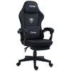 Fotel COBRA Player 5.0 CRF53BK Czarny + podnóżek Materiał obicia Tkanina