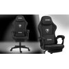 Fotel COBRA Player 5.0 CRF53BK Czarny + podnóżek Podnóżek Tak