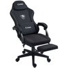 Fotel COBRA Player 5.0 CRF53BK Czarny + podnóżek Zagłówek Tak
