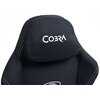 Fotel COBRA Player 5.0 CRF53BK Czarny + podnóżek Odchylenie [stopnie] 180