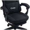 Fotel COBRA Player 5.0 CRF53BK Czarny + podnóżek Funkcja bujania Tak