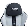 Fotel COBRA Player 5.0 CRF55GR Szary + podnóżek Kolor Szary