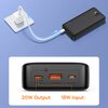 Powerbank BASEUS Airpow 20000mAh 20W Czarny Prąd wyjściowy [A] 3