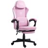 Fotel COBRA Player 5.0 CRF54PK Różowy + podnóżek Materiał obicia Tkanina
