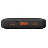 Powerbank BASEUS Airpow 10000mAh 20W Czarny Typ kabla Kabel USB-A - USB-C