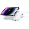 Powerbank BASEUS Airpow 10000mAh 20W Biały Diody LED Tak