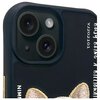 Etui NIMMY Glasses Cool Dog do Apple iPhone 15 Czarny Model telefonu iPhone 15