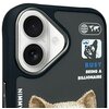 Etui NIMMY Cool&Cute 2.0 Dog do Apple iPhone 16 Czarny Dominujący kolor Czarny
