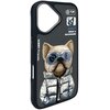 Etui NIMMY Cool&Cute 2.0 Dog do Apple iPhone 16 Czarny Model telefonu iPhone 16