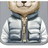 Etui NIMMY Cool&Cute 2.0 Bear do Apple iPhone 15 Pro Max Szary Etui z powerbankiem Nie