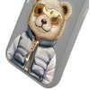 Etui NIMMY Cool&Cute 2.0 Bear do Apple iPhone 15 Pro Max Szary Etui wodoszczelne Nie