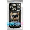 Etui NIMMY Cool&Cute 2.0 Dog do Apple iPhone 15 Pro Max Czarny Etui z powerbankiem Nie