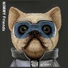 Etui NIMMY Cool&Cute 2.0 Dog do Apple iPhone 15 Pro Max Czarny Materiał Metal