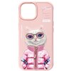 Etui NIMMY Cool&Cute 2.0 Cat do Apple iPhone 15 Różowy Seria telefonu iPhone