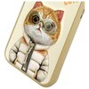 Etui NIMMY Cool&Cute 2.0 Cat do Apple iPhone 15 Pro Khaki Etui wodoszczelne Nie