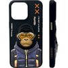 Etui NIMMY Cool&Cute 2.0 Monkey do Apple iPhone 15 Pro Max Czarny Seria telefonu iPhone