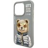 Etui NIMMY Cool&Cute 2.0 Bear do Apple iPhone 15 Pro Szary Kompatybilność Apple iPhone 15 Pro