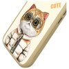 Etui NIMMY Cool&Cute 2.0 Cat do Apple iPhone 16 Khaki Gwarancja 24 miesiące
