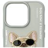 Etui NIMMY Glasses Cool Dog do Apple iPhone 15 Pro Max Szary Model telefonu iPhone 15 Pro Max