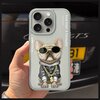 Etui NIMMY Glasses Cool Dog do Apple iPhone 15 Pro Max Szary Marka telefonu Apple