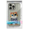 Etui NIMMY Glasses Cool Cat do Apple iPhone 15 Pro Szary Marka telefonu Apple