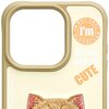 Etui NIMMY Cool&Cute 2.0 Cat do Apple iPhone 15 Pro Max Khaki Typ Etui nakładka
