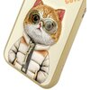 Etui NIMMY Cool&Cute 2.0 Cat do Apple iPhone 15 Pro Max Khaki Etui wodoszczelne Nie