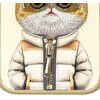 Etui NIMMY Cool&Cute 2.0 Cat do Apple iPhone 15 Pro Max Khaki Etui z powerbankiem Nie