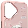 Etui NIMMY Cool&Cute 2.0 Cat do Apple iPhone 16 Różowy Dominujący kolor Różowy