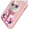 Etui NIMMY Cool&Cute 2.0 Cat do Apple iPhone 16 Różowy Gwarancja 24 miesiące