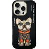 Etui NIMMY Glasses Cool Dog do Apple iPhone 16 Pro Czarny