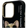 Etui NIMMY Glasses Cool Dog do Apple iPhone 16 Pro Czarny Model telefonu iPhone 16 Pro