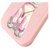 Etui NIMMY Glasses Cool Cat do Apple iPhone 16 Pro Max Różowy Dominujący kolor Różowy