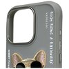 Etui NIMMY Glasses Cool Dog do Apple iPhone 16 Pro Max Szary Kompatybilność Apple iPhone 16 Pro Max