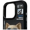 Etui NIMMY Cool&Cute 2.0 Dog do Apple iPhone 16 Pro Max Czarny Model telefonu iPhone 16 Pro Max