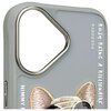 Etui NIMMY Glasses Cool Dog do Apple iPhone 16 Szary Dominujący kolor Szary