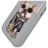 Etui NIMMY Glasses Cool Dog do Apple iPhone 16 Szary Gwarancja 24 miesiące