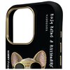 Etui NIMMY Glasses Cool Dog do Apple iPhone 16 Pro Max Czarny Model telefonu iPhone 16 Pro Max