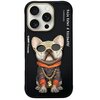 Etui NIMMY Glasses Cool Dog do Apple iPhone 16 Pro Max Czarny